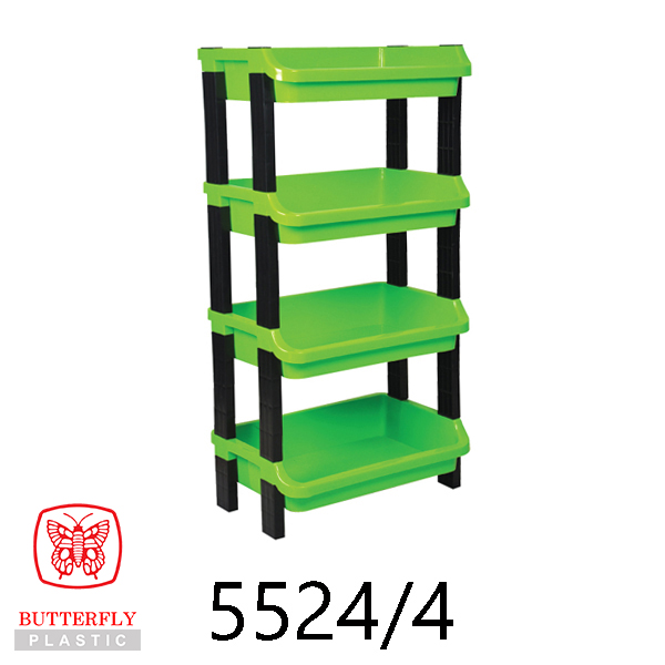 Plastic 4 Tier Rack / Multi Purpose Racking