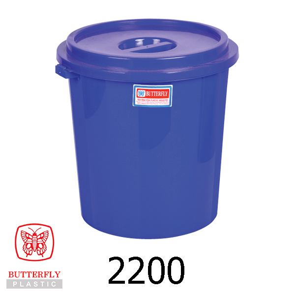 Baldi Plastik 3.5 Gallon dengan Penutup / Baldi Air