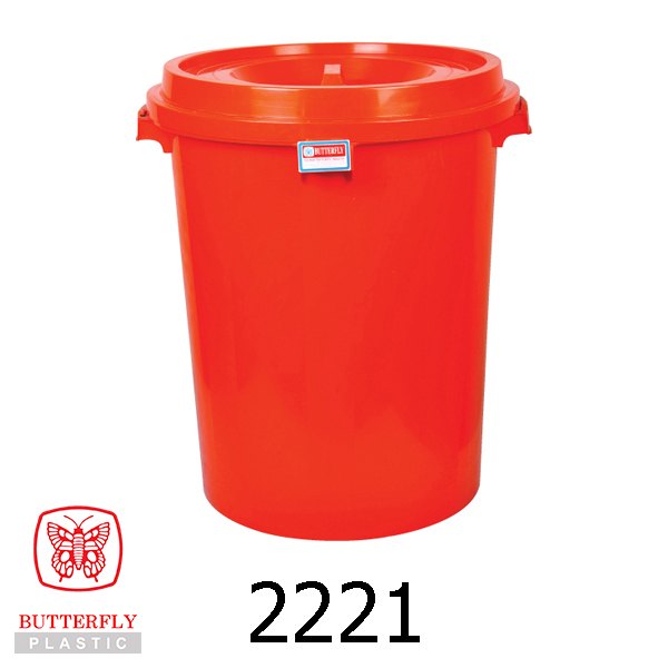 Baldi Plastik 21 Gallon dengan Penutup / Baldi Air