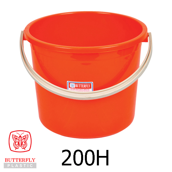 1.5 Gallons Plastic Pail with Handle / Plastic Bucket