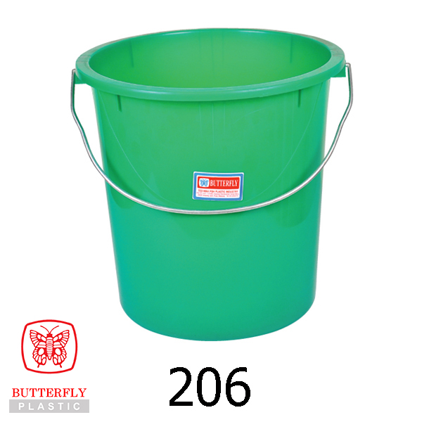 6 Gallons Plastic Pail with Handle / Plastic Bucket