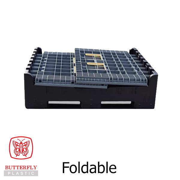 6101 foldable plastic pallet heavy duty