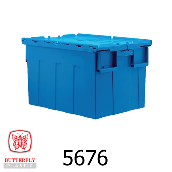 Plastic Security Tote Box / Stackable Crate