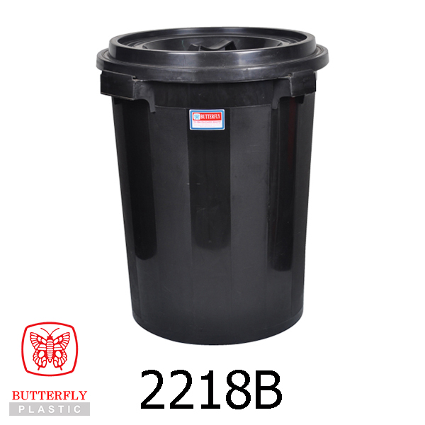 Tong Sampah 18 Gallon dengan Penutup